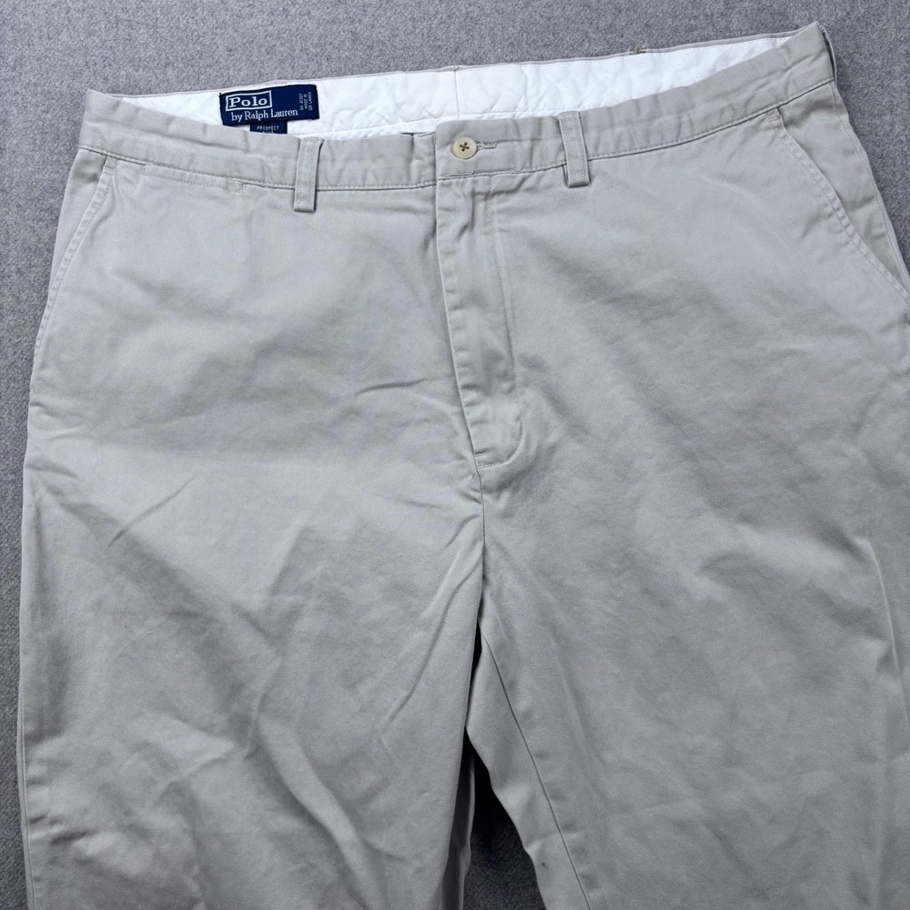 VTG Polo Ralph Lauren Prospect‎ Pants Mens 38x30 (Fits 38x29) Twill Preppy